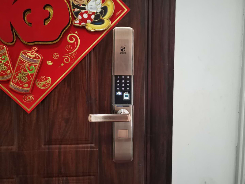 德保盾773A指纹密码锁五合一功能